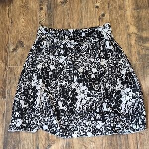 Tranquility by Colorado Clothing Black and White A-Line Skirt